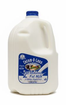 Cream •O• Land 2% Reduced Fat Milk