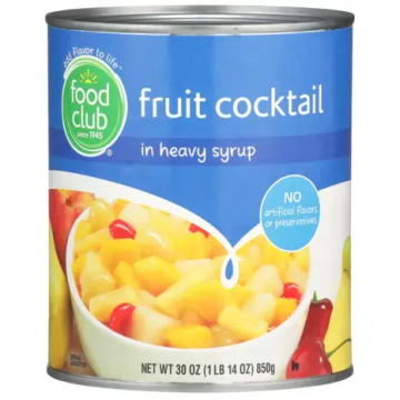 Food Club Fruit Cocktail In Heavy Syrup