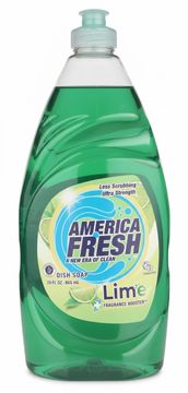 America Fresh Lime Dishwashing Liquid