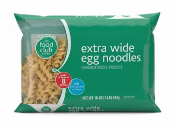 Food Club Extra Wide Egg Noodles