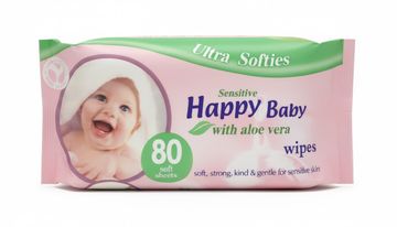 Happy Baby Aloe Vera Sensetive Wipes