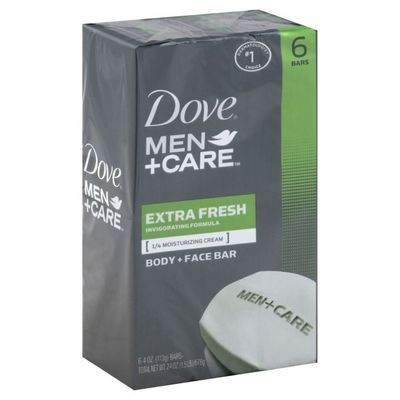 Dove Bar Men Extra Fresh 6pk