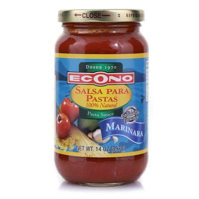 Econo Salsa Pasta Marinara 14 Oz