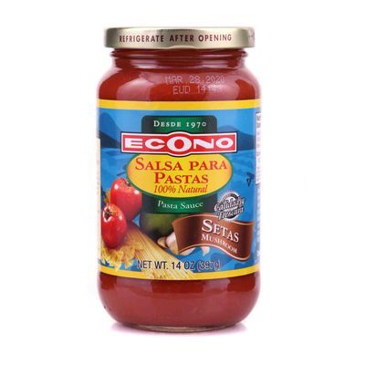 Econo Salsa Pasta Zetas 14 Oz