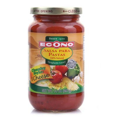 Econo Salsa Chunky 3 Cheese 14oz