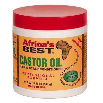 Africa's Best Castor Oil Hair & Scalp Conditioner with Mink Oil