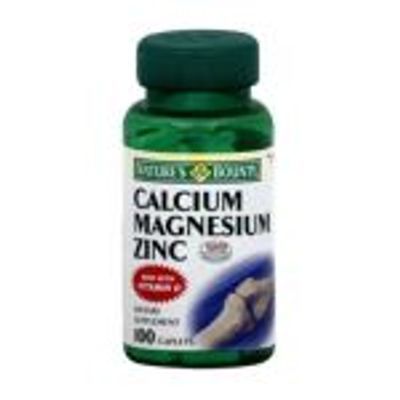 Natures Bounty Calcium Magnesium Zin 60