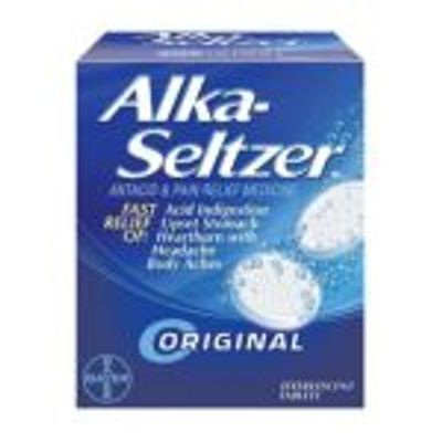 Alka-seltzer Original Effervescent Antacid Tablets