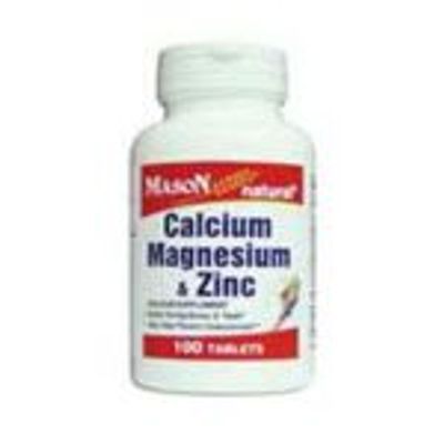 Mason Natural Calcium Magnesium&zinc 100