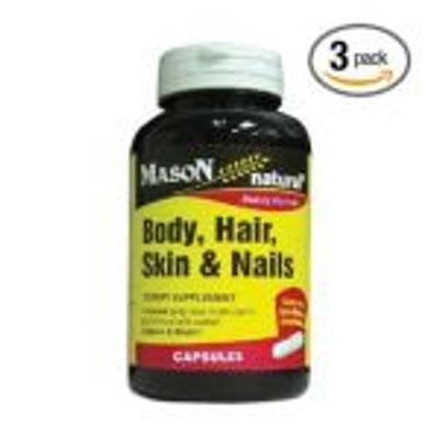 Mason Natural Body Hair Skin & Nails 60s