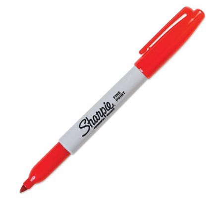 Sharpie Fine Marker Red