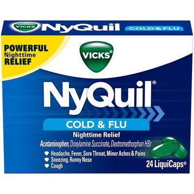 Vicks Nyquil Liquidcaps 16s