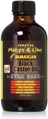 J'can Mblack Castor Oil - Xtra Dark 4 Oz