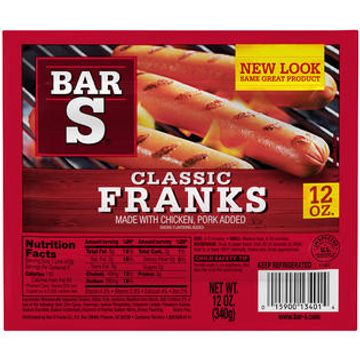 Bar S Classic Franks With Chicken And Pork